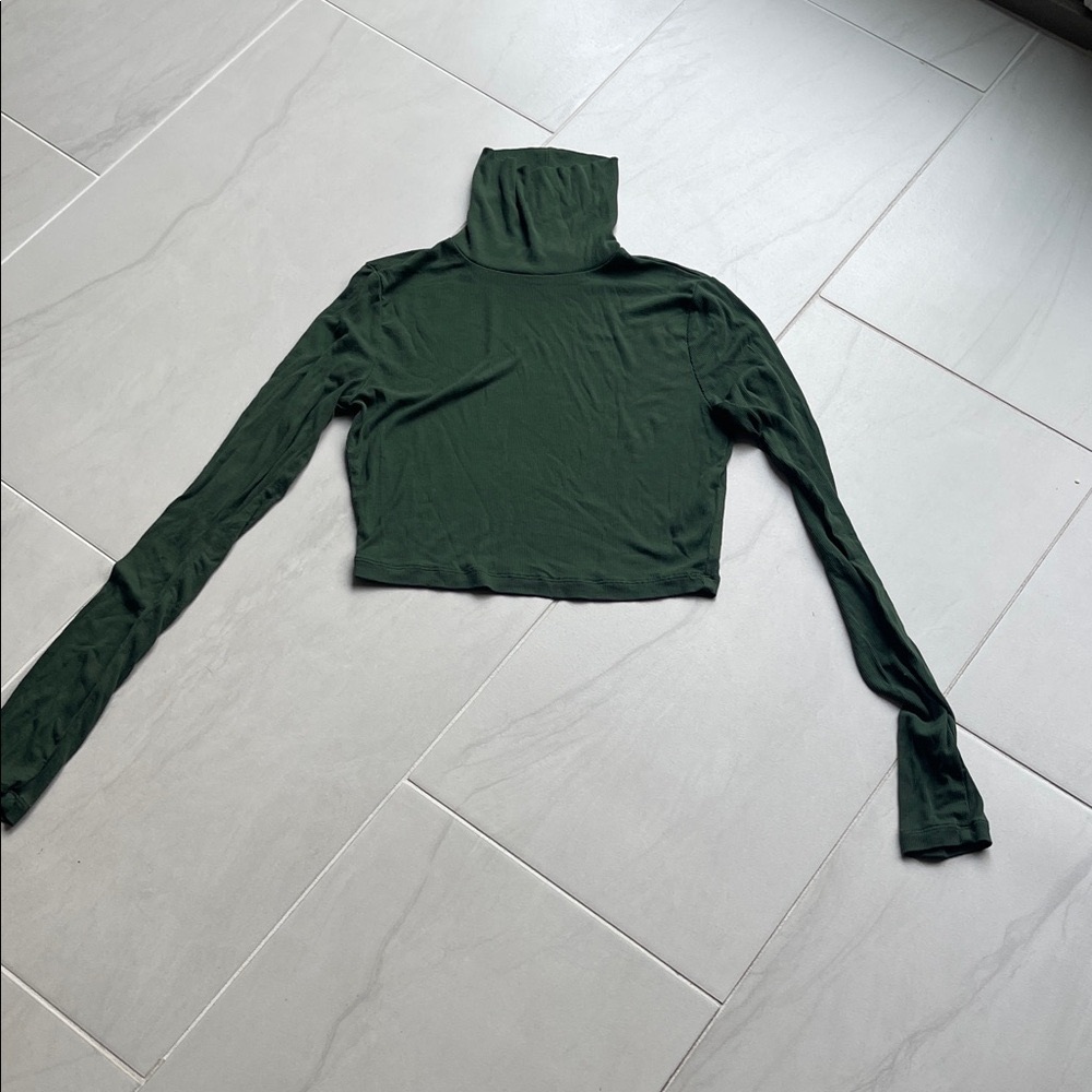 Sunday Best Forest Green Long Sleeve Bodysuit